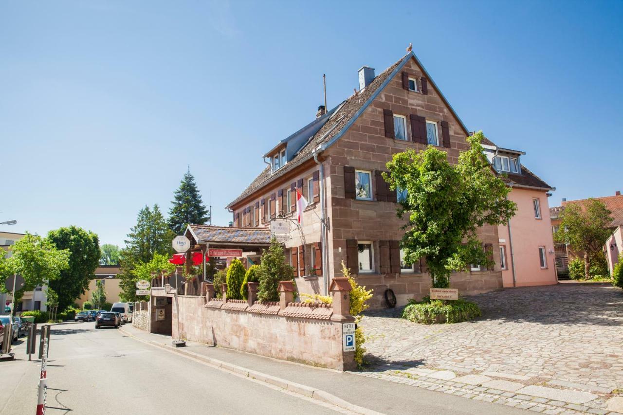 Hotel zum Rednitzgrund Stein bei Nurnberg Exterior foto